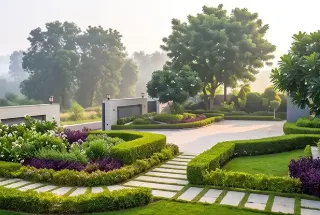Landscaped Garden at Amazic The Global Valley