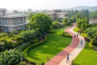 Jogging Track at Amazic The Global Valley