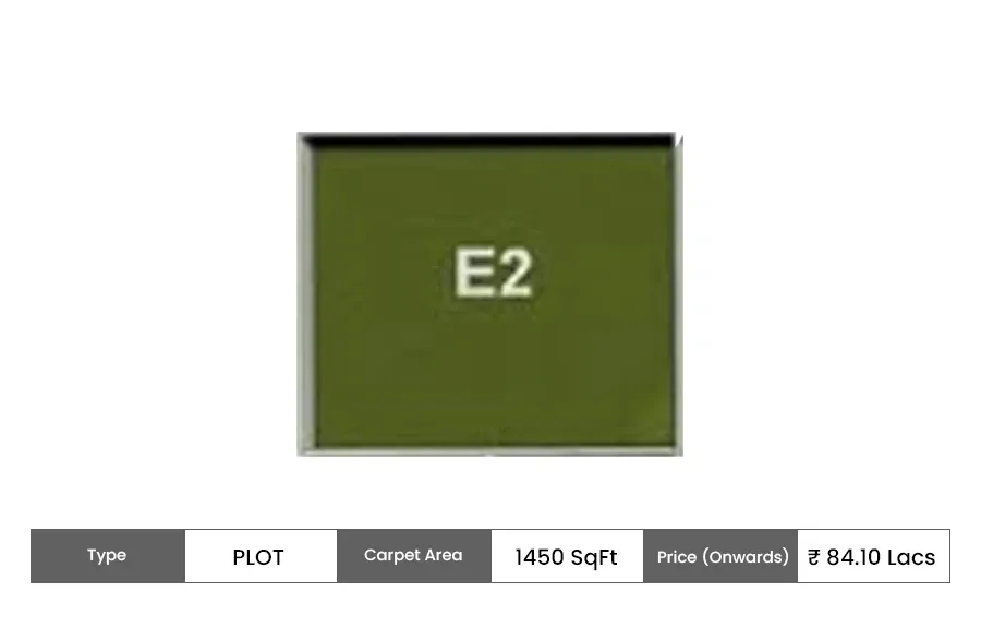 Amazic The Global Valley Plot floor plan, 1450 sq ft carpet area
